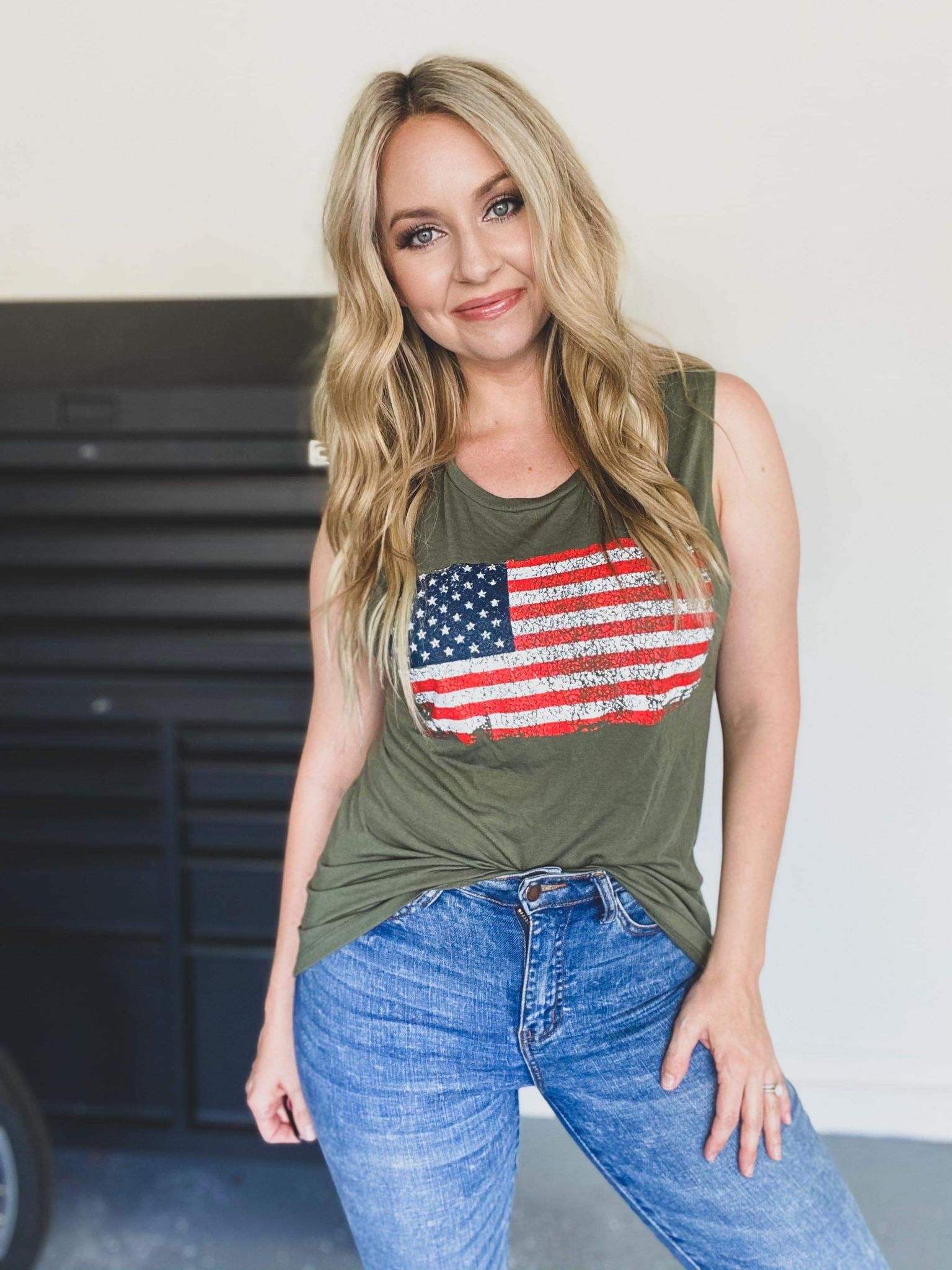 American Flag Tank Updated