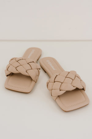 Cakewalk Woven Square Toe Sandals
