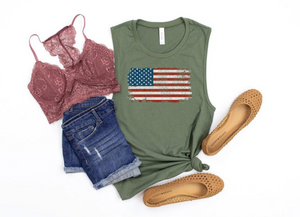 American Flag Tank Updated