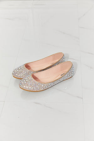 Sparkle In Your Step Rhinestone Ballet Flat Shoes