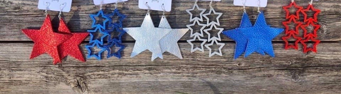Star earrings
