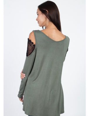 Tunic with Lace inset